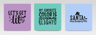 Noel alıntıları mektup tipografisi çizimi. Grafik tasarım ögesi.