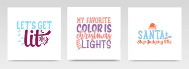 Noel alıntıları mektup tipografisi çizimi. Grafik tasarım ögesi.