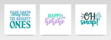 Noel alıntıları mektup tipografisi çizimi. Grafik tasarım ögesi.