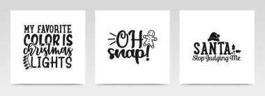 Noel alıntıları mektup tipografisi çizimi. Grafik tasarım ögesi.