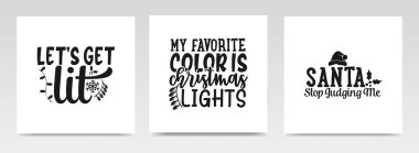 Noel alıntıları mektup tipografisi çizimi. Grafik tasarım ögesi.