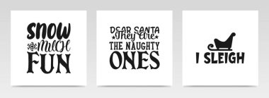 Noel alıntıları mektup tipografisi çizimi. Grafik tasarım ögesi.