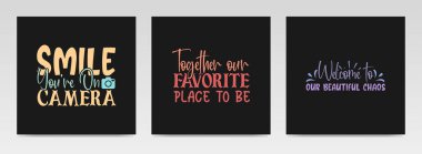 Kapı paspası harf tipografi setinden alıntılar yapıyor. Grafik tasarım ögesi.