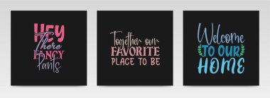 Kapı paspası harf tipografi setinden alıntılar yapıyor. Grafik tasarım ögesi.