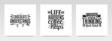 Komik alıntılar harf tipografisi çizimi. Grafik tasarım ögesi.