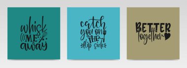 Mutfak harf tipografisi örnekleme setinden alıntılar yapıyor. Grafik tasarım ögesi.