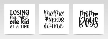 Anneler Günü, harf tipografisinden alıntılar yapıyor. Grafik tasarım ögesi.