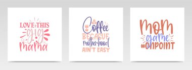 Anneler Günü, harf tipografisinden alıntılar yapıyor. Grafik tasarım ögesi.