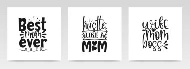 Anneler Günü, harf tipografisinden alıntılar yapıyor. Grafik tasarım ögesi.