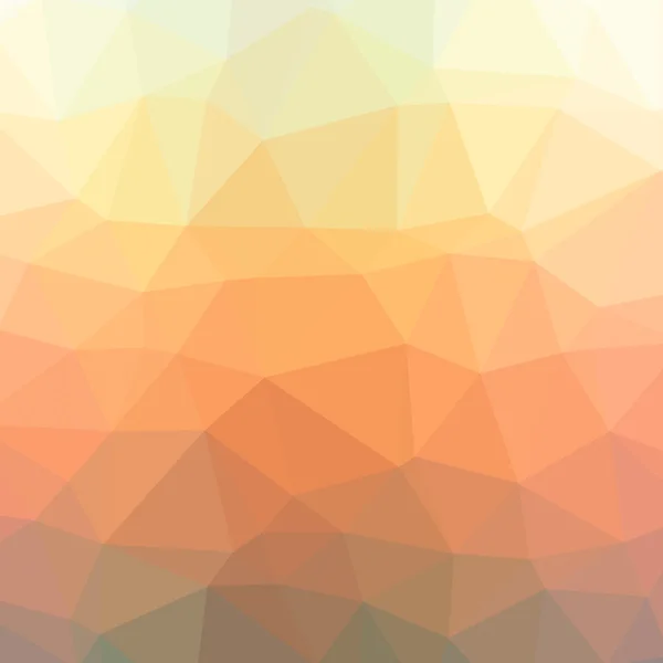 Yumuşak sarı ve turuncu poligonal arka plan