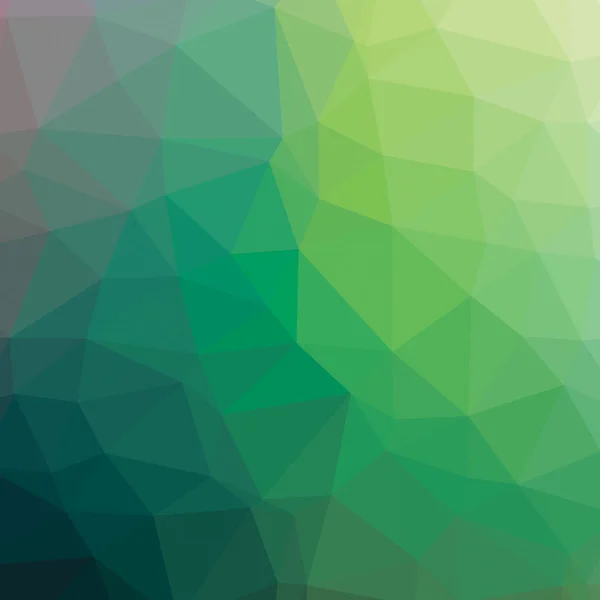 Yumuşak zümrüt poligonal arka plan
