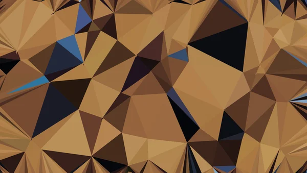 Yumuşak brawn-bue poligonal arka plan