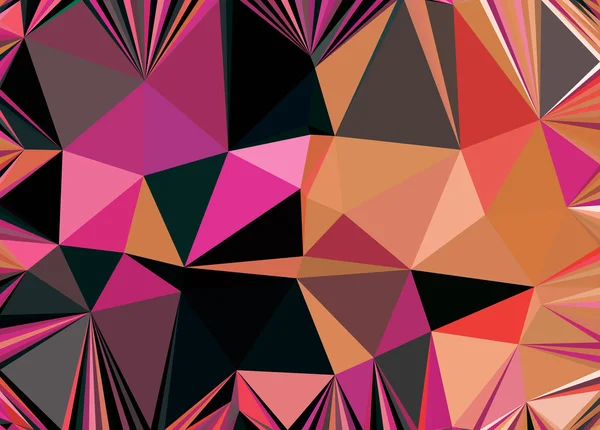 Yumuşak pembe poligonal arka plan