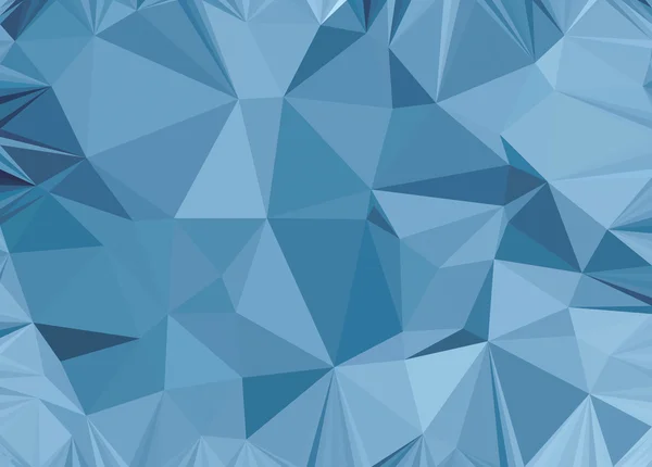 Yumuşak mavi poligonal arka plan