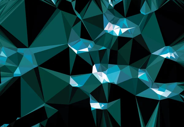 Koyu mavi poligonal arka plan