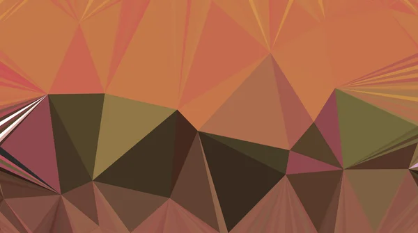 Yumuşak kahverengi poligonal arka plan