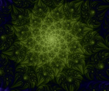 Fractal sanat. Grafik tasarım için. Generatif sanat.