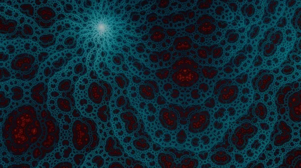 Fraktal arka plan (Hücre yapıları taklit)