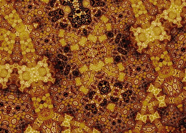 Fondo fractal (imitación de estructuras celulares ) — Foto de Stock
