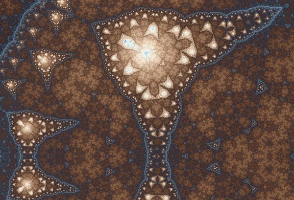 Fraktal arka plan (Hücre yapıları taklit)