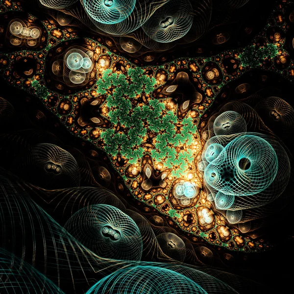 Fraktal desen (hücre simülasyon)