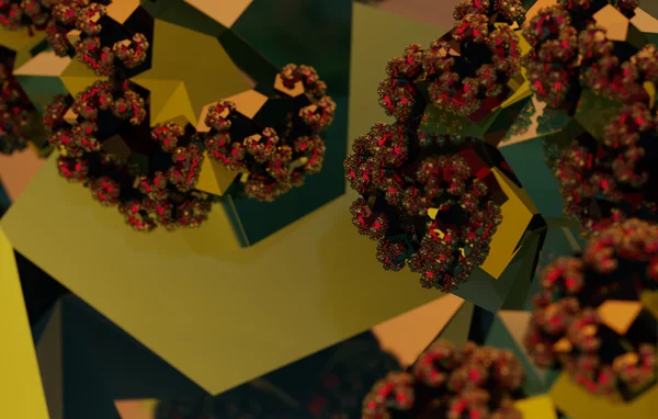 Fraktal hücre kümeleri yapıları