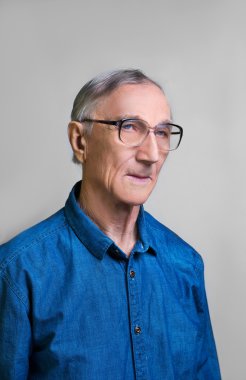 yaşlı bir adam portresi