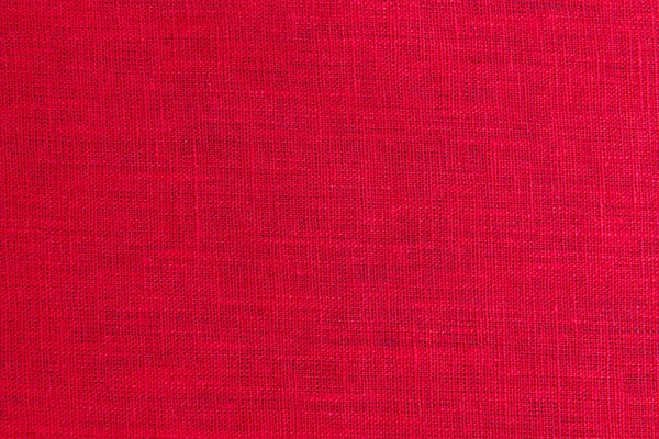 Червона тканина крупним планом льон — стокове фото