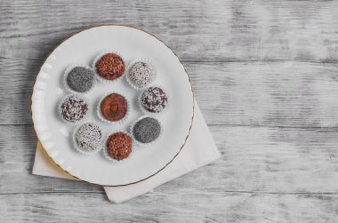 Sweets handmade chocolates