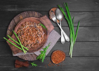 Buckwheat food photo