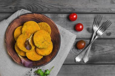 Vegetarian food vegetable cutlets