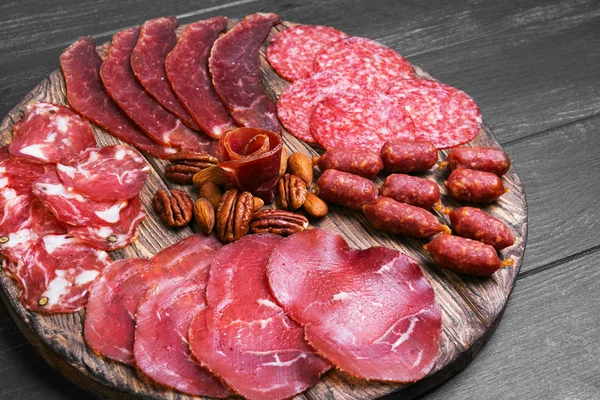 Salchicha picada de carne — Foto de Stock