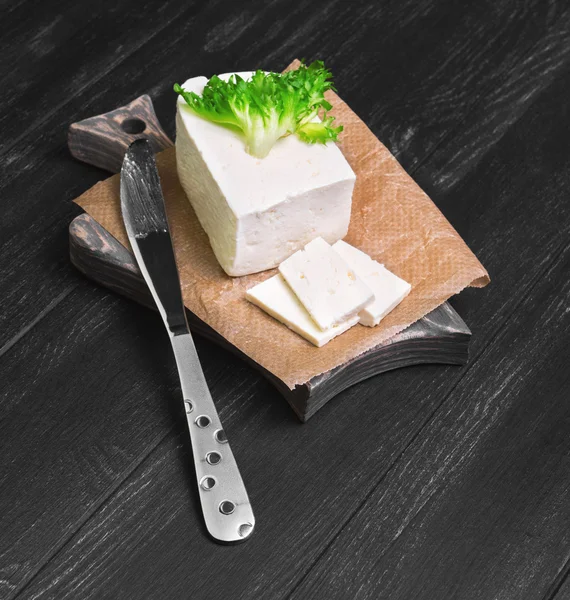 羊のチーズ フェタチーズ シルタキ — ストック写真