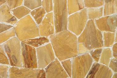 taş tuğla duvar sarı