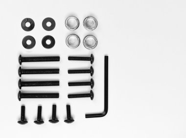 Screwbolts ile Metalik arka plan