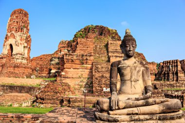 Wat Mahathat Ayutthaya Tayland, Buda heykeli
