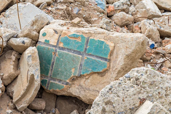 Close up old ruined abandoned buildings — Stock Photo, Image