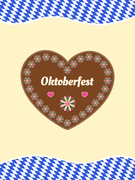 Oktoberfest arka plan 2 — Stok Vektör