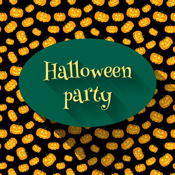 Halloween party — Stock Vector