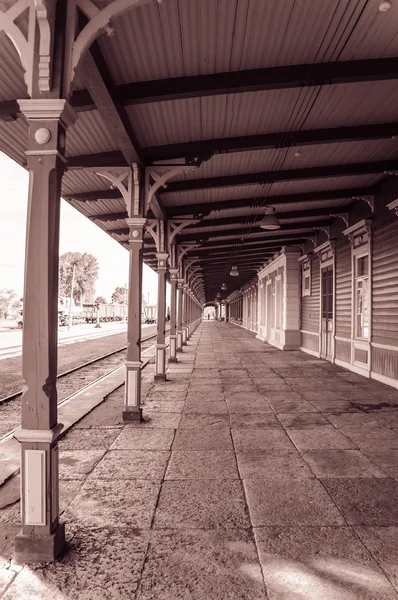 Railway station — Stock Photo, Image