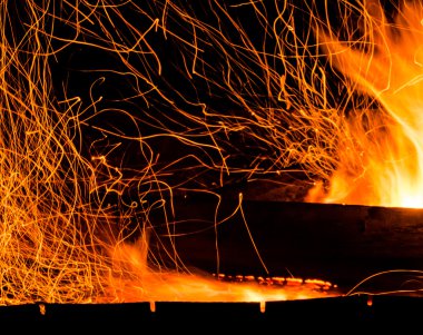 alev arka plan ateş