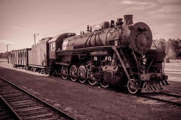 Vintage old train — Stock Photo, Image
