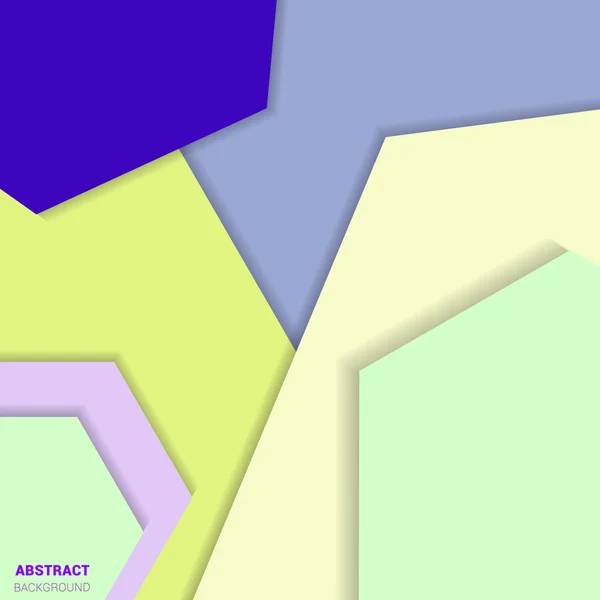 杂色的多边形设计 — 图库矢量图片