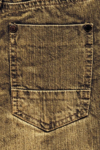 Zak van zwarte jeans — Stockfoto