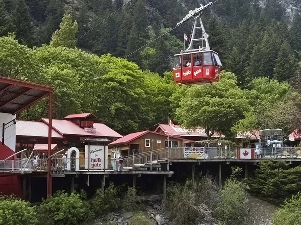 Boston Bar British Columbia Kanada 2008 Hells Gate Turistattraktion Nära — Stockfoto