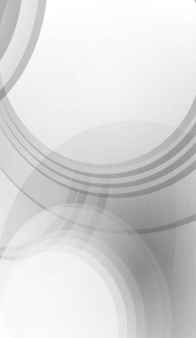 Soyut yumuşak şeffaf çember arka plan tasarımını şekillendirir.