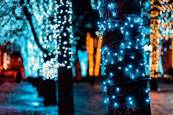 Lumières de l'arbre de Moscou — Photo