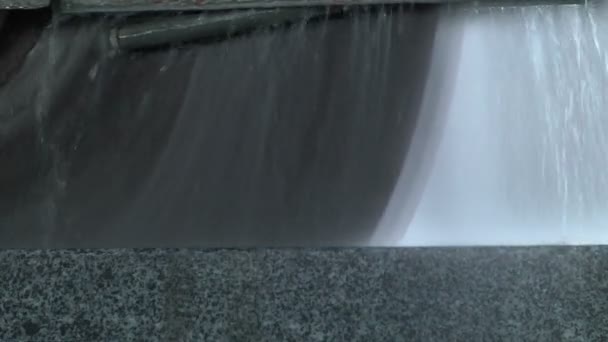 Batu granit memotong gergaji — Stok Video