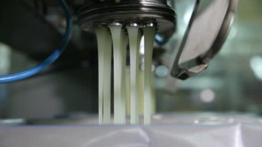 Montaj hattı üzerinde üretim tereyağında dökmek