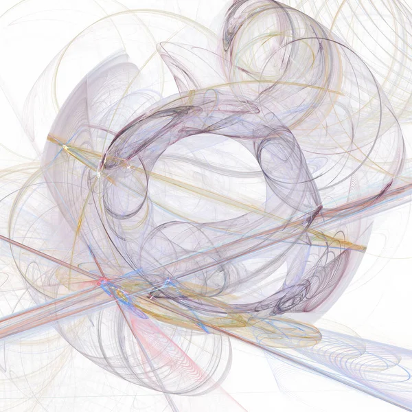 Fraktal çakıl. Soyut renkli resim